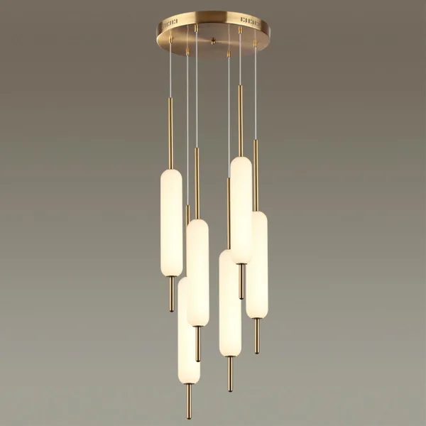 Подвес LED 72W REEDS бронзовый/белый ODEON LIGHT — фото 3