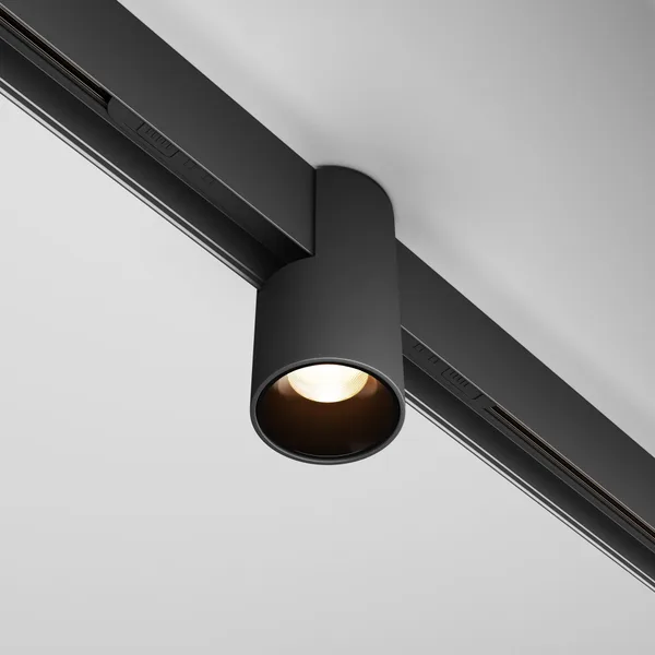 Трековый светильник LED 7Вт Черный IP20 Magnetic track system Exility TR122-2-7W3K-B Technical Maytoni — фото 3