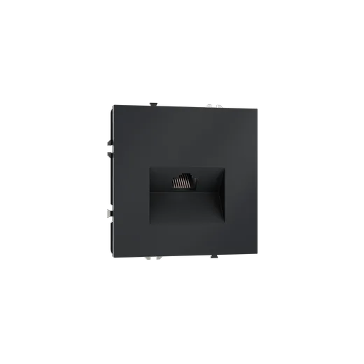 Розетка компьютерная встраиваемая Voltum S70 RJ45 КАТ.6, (графит) — фото 13