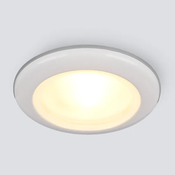 Влагозащищенный точечный светильник 1*G5.3 белый IP44 (a031492) Elektrostandard