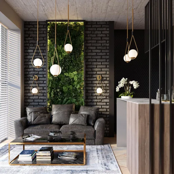 Подвес E14 1*40W FLARI золтой/черный/белый ODEON LIGHT — фото 2