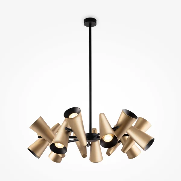 Подвесной светильник 14*GU10 50Вт Латунь IP20 Giro MOD095PL-14BS Maytoni — фото 3