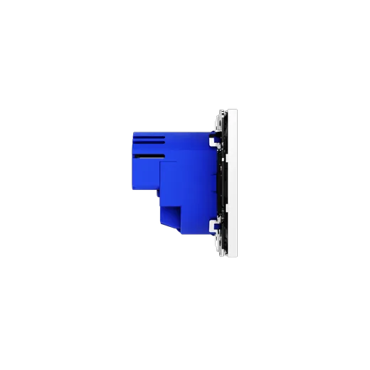 Розетка встраиваемая Voltum S70 с заземлением и защитными шторками, 16А, с USB, A+A, (белый матовый) — фото 23