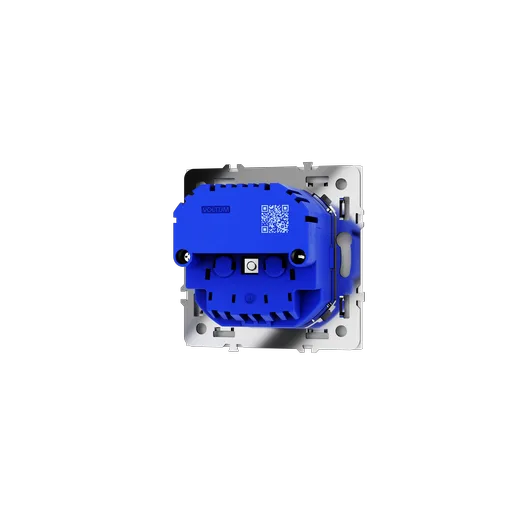 Розетка встраиваемая Voltum S70 с заземлением и защитными шторками, 16А, с USB, A+A, (белый матовый) — фото 5