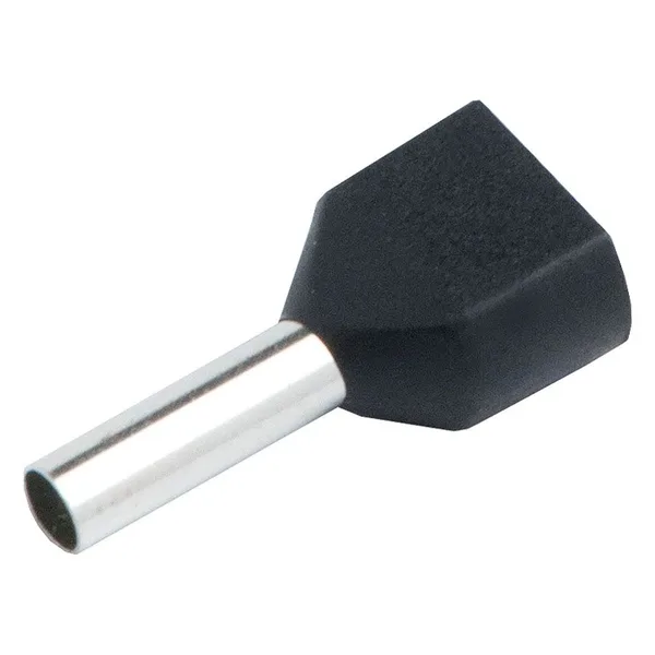 Наконечник-гильза НГИ2 GNGI-E2-2x6-14 Черный, 100 штук General