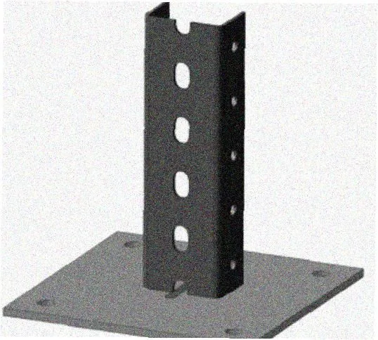 Стойка напольная (потолочная) СНП920 УХЛ1,горячее цинкование, S2,5 Курганский ЗЭМИ