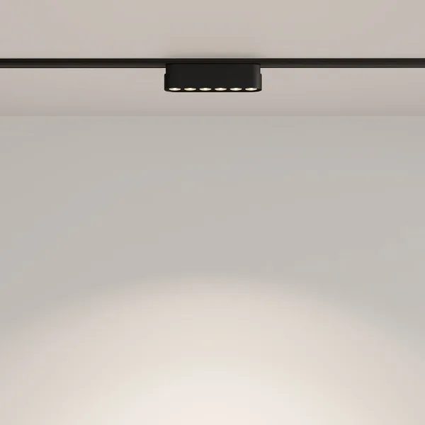 Трековый светильник LED 6Вт Черный IP20 Magnetic track system Radity TR082-1-6W4K-M-B Technical Maytoni — фото 4