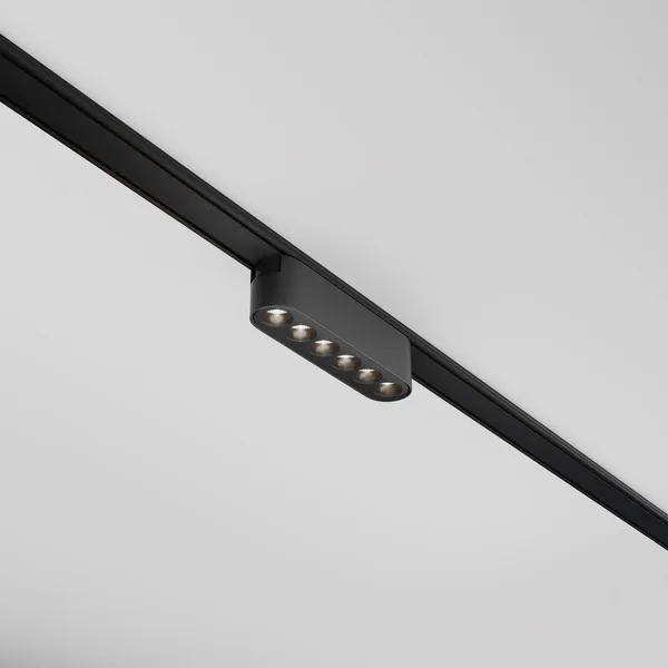 Трековый светильник LED 6Вт Черный IP20 Magnetic track system Radity TR082-1-6W4K-M-B Technical Maytoni — фото 3