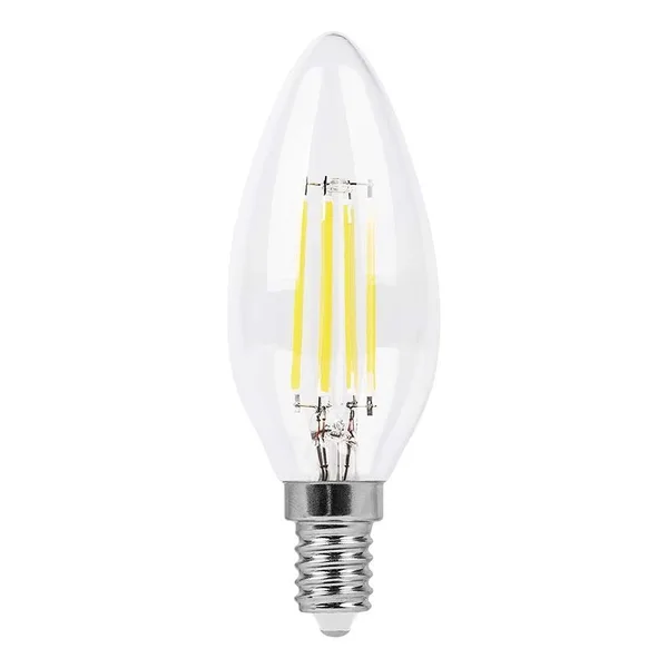 Лампа светодиодная диммируемая Feron LB-166 Свеча E14 7W 4000K — фото 3