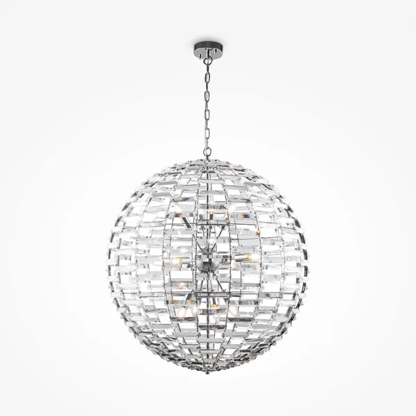 Подвесной светильник 12*E14 40Вт Хром IP20 Palla MOD092PL-12CH Maytoni — фото 2