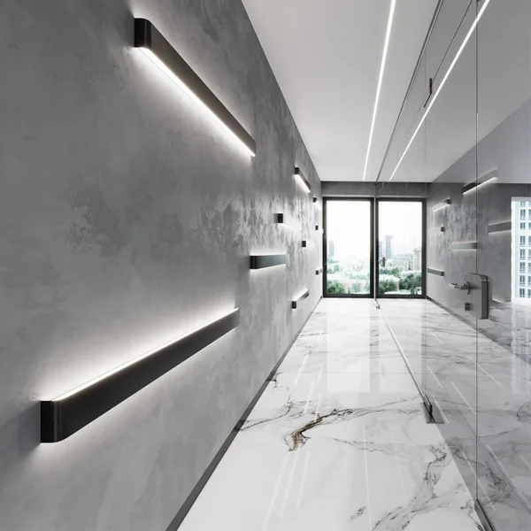 Настенный св-к IP20 LED 40W 3245Лм 3000K FRAMANT черный/металл ODEON LIGHT — фото 2