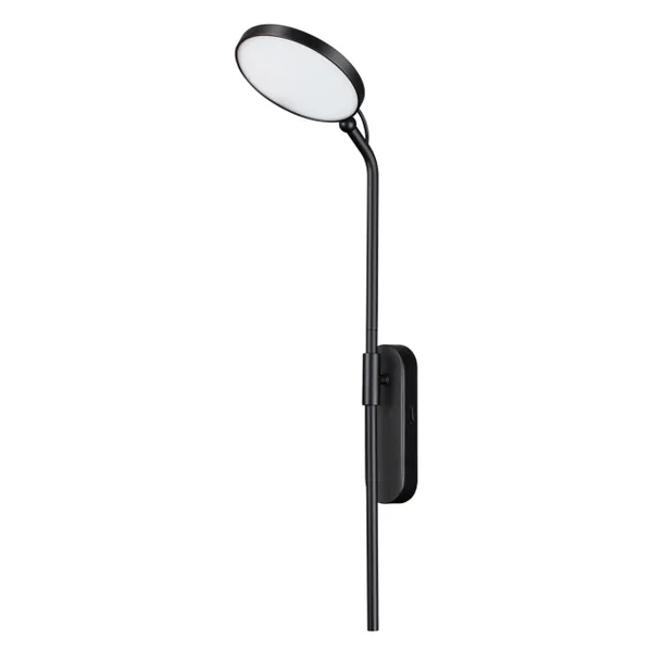 Настенный св-к IP20 LED 7W 423Лм 3000K REDMOND черный/металл ODEON LIGHT