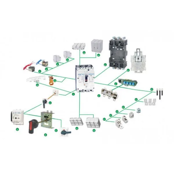 Источник питания PSU22-M8 для автономной работы расцепителя типа EM для NM8N (R) CHINT