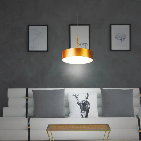 Св-к встр.св/д,длина провода 2м IP20 LED 30W 4000K 2600Лм 100-265V матовое золото PROMETA NOVOTECH — фото 2