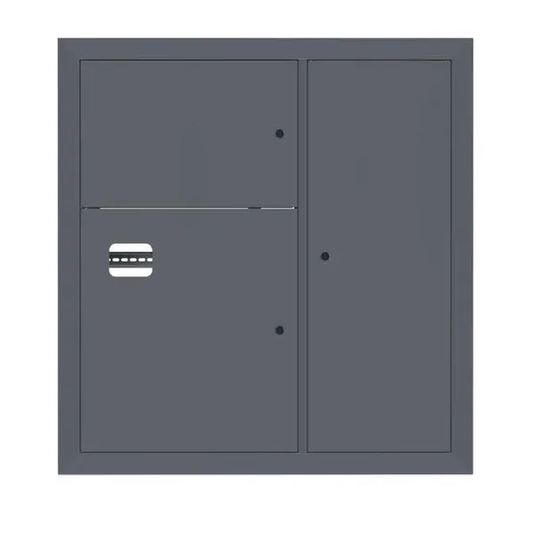 Щит этажный 1 кв, RAL7024 (1000х950х150) PROxima EKF