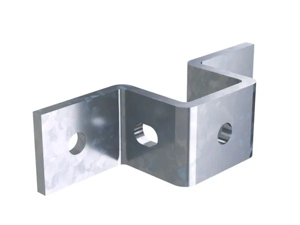 Крепление стеновое для С-образного профиля 41х41, INOX 304 DKC