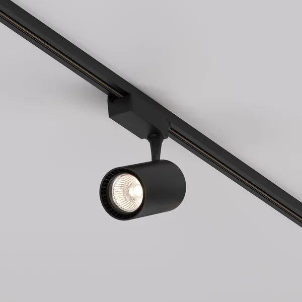 Трековый светильник LED 26Вт Черный IP20 Single phase track system Unity TR003-1-26W3K-W-B Technical Maytoni — фото 3