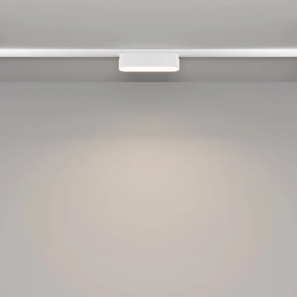 Трековый светильник LED 6Вт Белый IP20 Magnetic track system Radity TR080-1-6W4K-W Technical Maytoni — фото 4