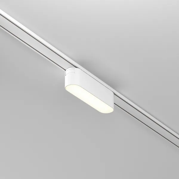 Трековый светильник LED 6Вт Белый IP20 Magnetic track system Radity TR080-1-6W4K-W Technical Maytoni — фото 3
