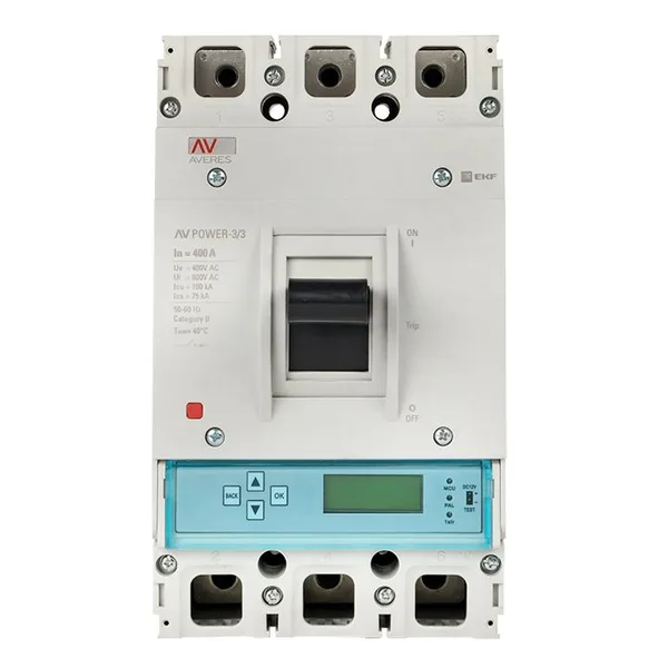 Выключатель автоматический AV POWER-3/3 400А 100кА ETU6,0 AVERES EKF — фото 4
