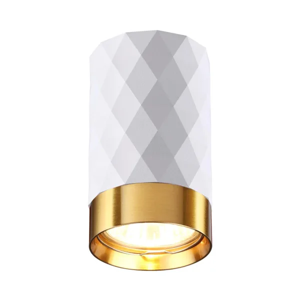 Потолочный св-к IP20 LED GU10 max 10W AD ASTRUM белый/золотистый/металл ODEON LIGHT — фото 5