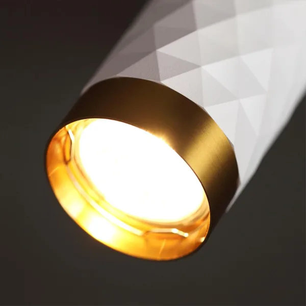 Потолочный св-к IP20 LED GU10 max 10W AD ASTRUM белый/золотистый/металл ODEON LIGHT — фото 6