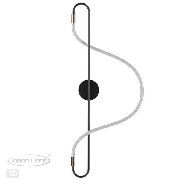 Настенный св-к IP20 LED 19W 1140Лм 4000K KEYS черный/античная бронза ODEON LIGHT — фото 5