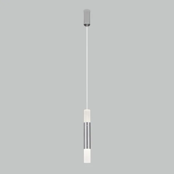 Подвесной светодиодный светильник хром IP20 (50210/1 LED хром) Eurosvet — фото 2
