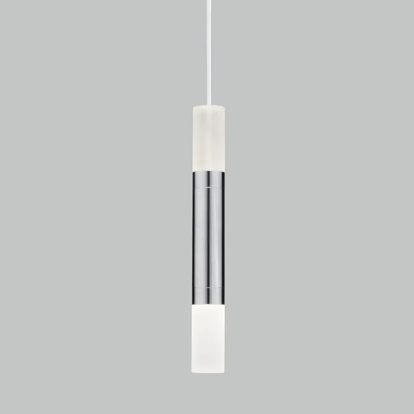 Подвесной светодиодный светильник хром IP20 (50210/1 LED хром) Eurosvet