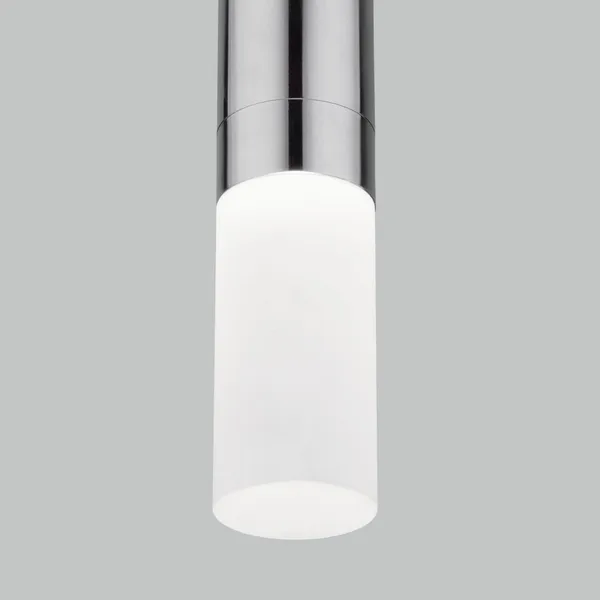 Подвесной светодиодный светильник хром IP20 (50210/1 LED хром) Eurosvet — фото 3
