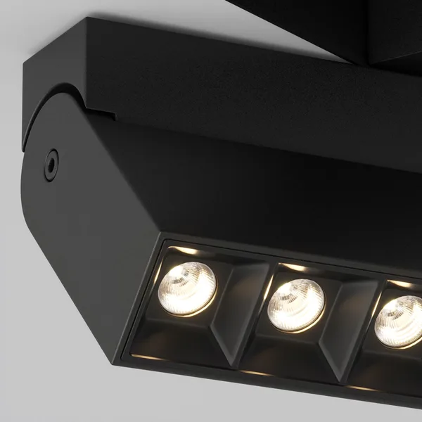 Трековый светильник LED 20Вт Черный IP20 Magnetic track system Gravity TR077-2-20W3K-B Technical Maytoni