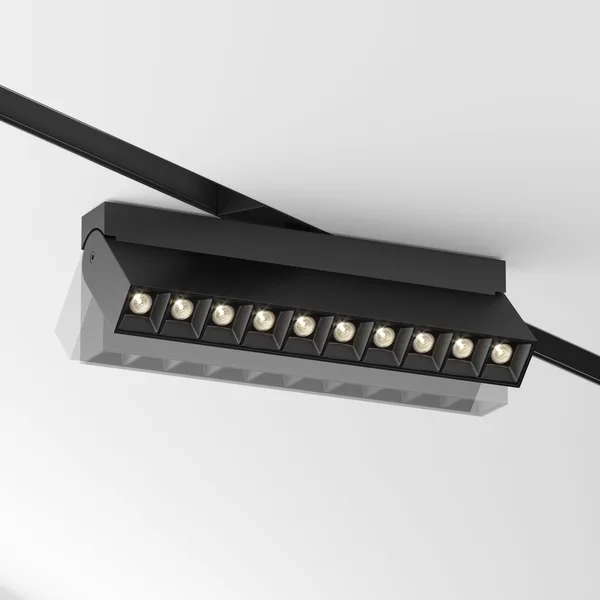 Трековый светильник LED 20Вт Черный IP20 Magnetic track system Gravity TR077-2-20W3K-B Technical Maytoni — фото 4