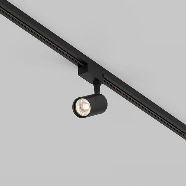 Трековый светильник LED 6Вт Черный IP20 Single phase track system Unity TR003-1-6W3K-S-B Technical Maytoni — фото 2