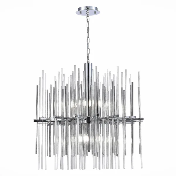 Люстра подвесная Хром/Прозрачный, Хром E14 8*40Вт SL1628.103.08 ST LUCE
