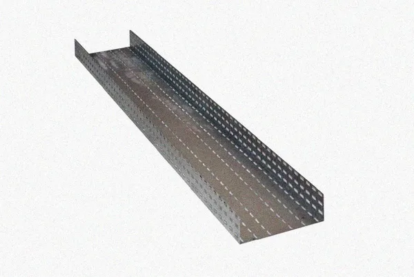 Лоток перфорированный ЛМ 100х65х3000 УТ1,5, горячее цинкование, S1,5 Курганский ЗЭМИ