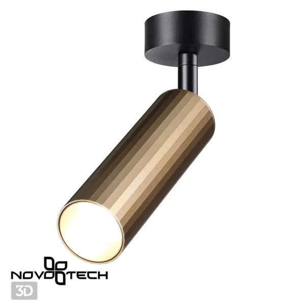 Св-к св/д накл.IP20 LED 4000K 15W 220V ALBA бронза светлая/черный NOVOTECH — фото 3