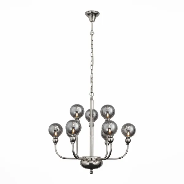 Люстра подвесная Никель/Дымчатый G9 9*5Вт SL552.103.09 ST LUCE
