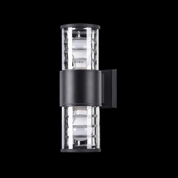 Бра 2*E27 60Вт Черный IP20 Bronx O576WL-02B Outdoor Maytoni — фото 8