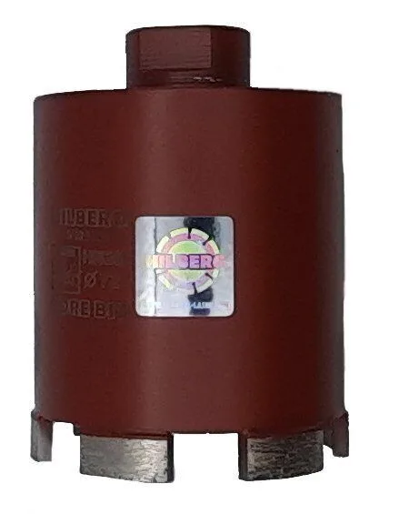 Коронка алмазная 72 мм Industrial Laser Micro Hit под пылеудалитель HI825 Hilberg ИНСТРУМЕНТ Р