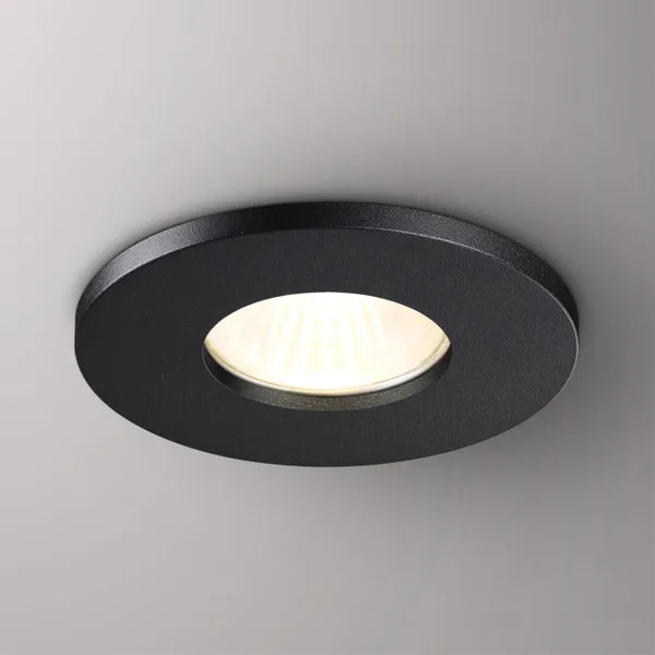 Св-к встр.влагозащ.IP44 GU10 50W 220V AQUA черный NOVOTECH — фото 3