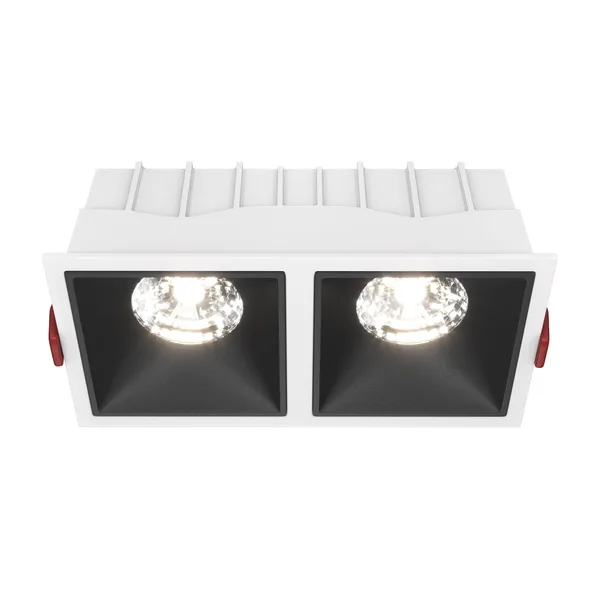 Встраиваемый светильник LED 30Вт Бело-черный IP20 Downlight DL043-02-15W4K-SQ-WB Technical Maytoni — фото 2