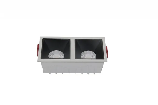 Встраиваемый светильник LED 30Вт Бело-черный IP20 Downlight DL043-02-15W4K-SQ-WB Technical Maytoni