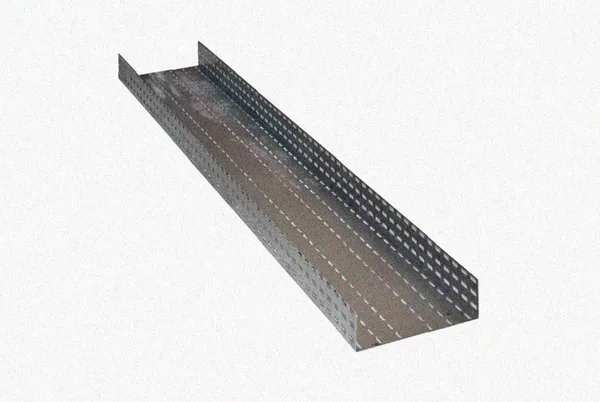 Лоток перфорированный ЛМ 150х65х2000 УТ1,5, оцинкованный лист, S1,0 Курганский ЗЭМИ