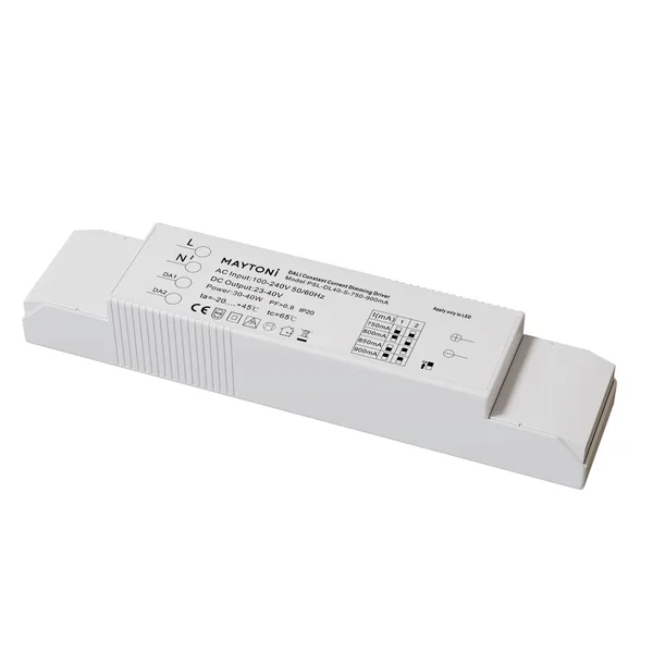 Источник питания DALI (DT6) 30-40Вт IP20 Белый (PSL-DL40-S-750-900мА) Technical Maytoni