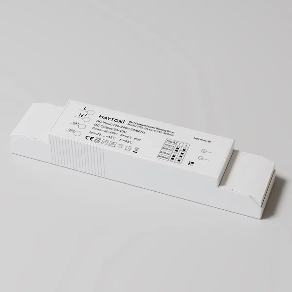 Источник питания DALI (DT6) 30-40Вт IP20 Белый (PSL-DL40-S-750-900мА) Technical Maytoni — фото 2