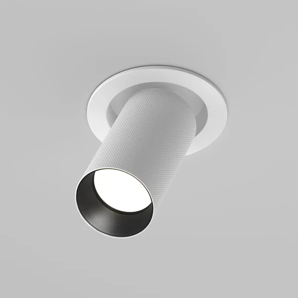 Встраиваемый светильник 1*GU10 10Вт Белый IP20 Ceiling & Wall C081CL-01-GU10-W Technical Maytoni