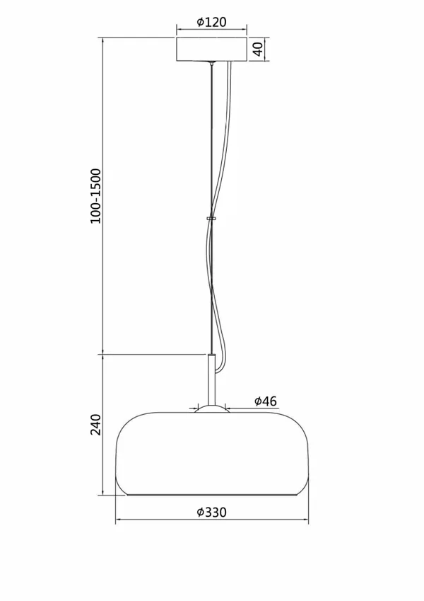Подвесной светильник 1*LED 6Вт Бронза IP20 Madmen MOD127PL-L6AM Maytoni — фото 4