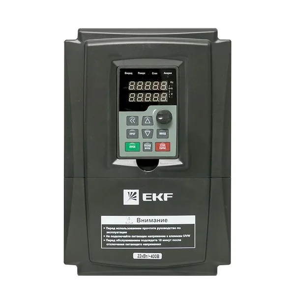 Преобразователь частоты 22/30кВт 3х400В с торм, модулем VECTOR-100 PROxima EKF — фото 3