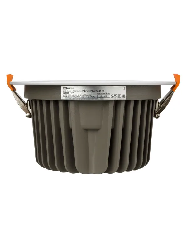 Светильник встраиваемый "Даунлайт" LED DCL-01-040 40 Вт, 4000 К, 80 Ra, IP20, прозрачный расс., TDM — фото 9