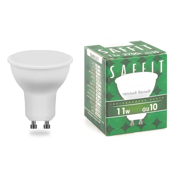 Лампа светодиодная SAFFIT SBMR1611 MR16 GU10 11W 2700K Feron